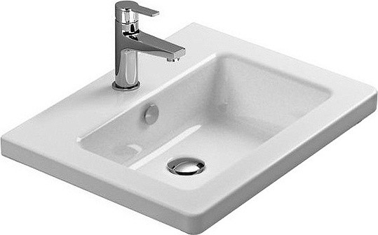 Раковина накладная 55 см Catalano New Light 155LI00, белая