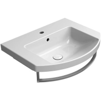 Раковина GSI Norm 8645111 подвесная, 60x49 см, Bianco lucido (Белый глянец)