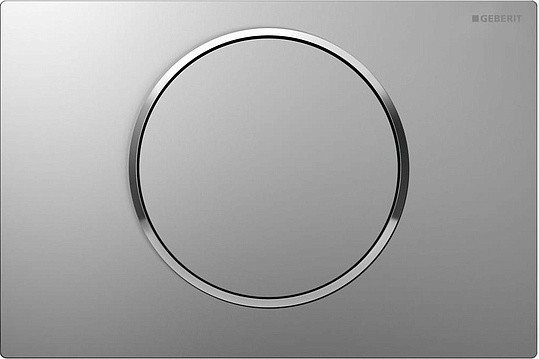 Кнопка для инсталяции Geberit Sigma 10 115.758.KN.5 цвет хром матовый / цвет хром