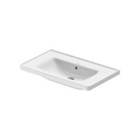 Раковина Duravit D-Neo накладная 800х480 мм, с переливом, без отв. под смеситель, цвет: белый