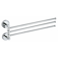 Полотенцедержатель Wonzon & Woghand Easy WW-8141 39,9 см, поворотный, тройной, хром
