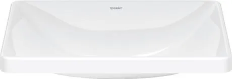 раковина duravit d-neo 03586000791 встраиваемая сверху, 60х44 см, без перелива, белая с wondergliss
