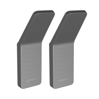 Крючок Lemark Smooth line 9716003, графит, 2 шт