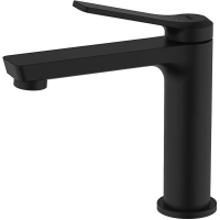 Смеситель для раковины IDDIS Parker PARBL00i01 матовый черный