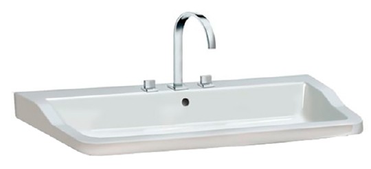 Раковина полувстраиваемая Duravit Esplanade 85 см 2622850000