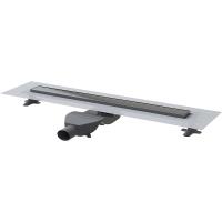 Душевой лоток Boheme Premium Linear 80 982-80-GM с решеткой Оружейная сталь