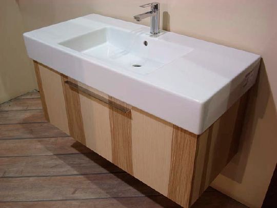 раковина полувстраиваемая 125 см duravit vero 0329120060