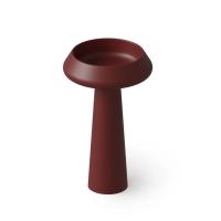 Раковина Dea Design Pedestal Basin DD2046 545 17 напольная, без отв., Glasstech, прозрачная смола, 54.5х90см., red wine