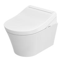 TOTO TOTO RG Унитаз 38x58x33.5см., подвесной, безободковый, с сиденьем Washlet RG Lite, цвет: белый глянцевый