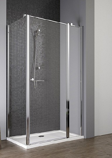 душевой уголок radaway almatea kdj 90 l×90 прозрачное