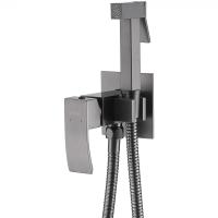 Гигиенический душ Abber Wasserfall AF8625NG со смесителем, никель