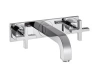 Смеситель для раковины, Hansgrohe, Axor Citterio, цвет-шлифованное золото