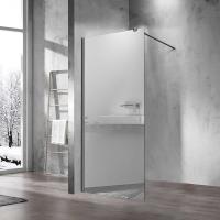 Неподвижная перегородка 90 см Vincea Walk-In VSW-1H900MRGM зеркальное
