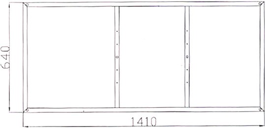 каркас для ванны cersanit santana 150 k-rw-santana*150n
