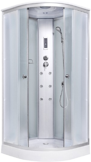 Душевая кабина Aqualux AQ-4170GM Wh
