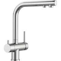 Смеситель Blanco Fontas II 525138 для кухни, с подключением к фильтру, цвет нержавеющая сталь UltraResist