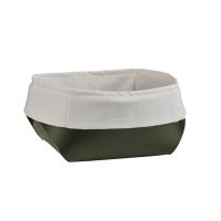 Корзина ADJ 0039.55/40 для хлеба, 15x15xH7 см, оливковый/горчичный