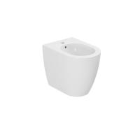 Azzurra Azzurra Comoda Биде приставное с 1 отв. под смеситель 51,5х36 см, цвет: Bianco lucido