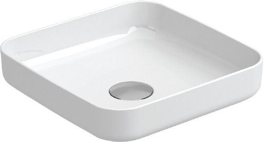 Раковина накладная 38 см Sanitana Arena S10009050400000