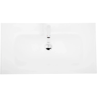 Раковина BelBagno Etna BB910/465-LV-VTR-BO мебельная, встраивается сверху, 91x46.5 см, белая матовый
