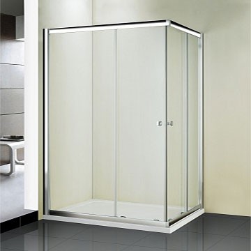 Душевой уголок WeltWasser WW200 QS22 120×80 10000001230 профиль хром, стекло прозрачное