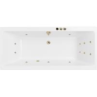Акриловая ванна Excellent Pryzmat 200x90 "SMART" цвет бронза