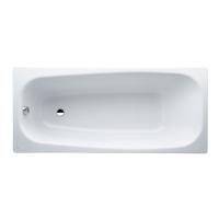 Laufen Laufen Pro Ванна встраиваемая, 170x75см., эмалированная сталь (3,5 мм), шумоизоляционное покрытие, с отверстиями для ручек, цвет: белый