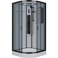 Душевая кабина Niagara Premium 100x100 NG-6902-01G Black с гидромассажем