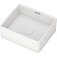 Раковина накладная 40.5 см Aquanet Perfect-1 00273675, белая