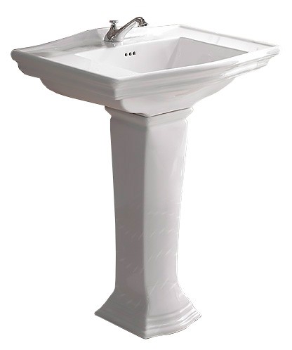 раковина подвесная devon & devon westminster iblg1fwes 69 см