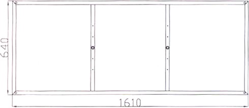 каркас для ванны cersanit santana 170 k-rw-santana*170n