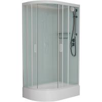 Душевая кабина 120x80x220 см Frank F412/1R М White 20030 текстурное стекло