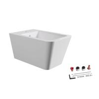 Биде Alice Ceramica Hide 31220101SET подвесное, с креплением, белый глянцевый
