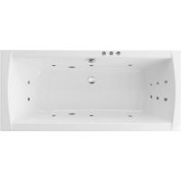 Акриловая ванна Excellent Aquaria Lux 180x80 "SMART" цвет хром