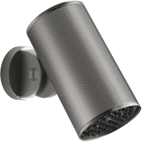 Верхний душ Gessi Gessi316 57277#239 Ø79 мм, с кронштейном, цвет STEEL BRUSHED