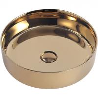 Раковина 40x40 см Abber Bequem AC2109GG, цвет золото
