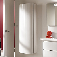 шкаф пенал jacob delafon presquile 50 l eb1115g-g1c подвесной белый глянцевый 454223
