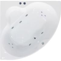 Акриловая ванна Royal Bath Fanke Comfort 140x140 RB581200CO с гидромассажем