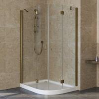 Душевой уголок Vegas Glass AFS-Fux 120*90 05 01 профиль бронза, стекло прозрачное