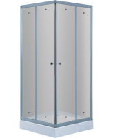 Душевой угол Timo TL TL-9002F 90×90 см, стекло матовое