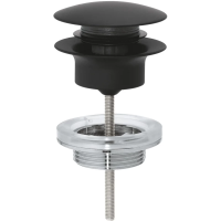 Донный клапан Grohe 29510KF0 универсальный, черный матовый