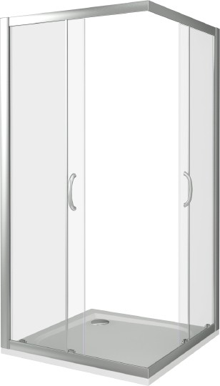 душевой уголок good door infinity cr-100-c-ch 100×100