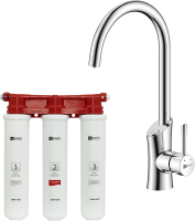 Смеситель для кухни Lemark Comfort LM3072C085 хром, с фильтром Basic