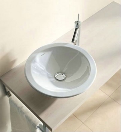 раковина накладная duravit bagnella 0451400000