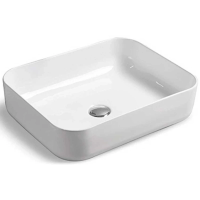 Раковина накладная Vincea VBS-105 50х41 см, белая