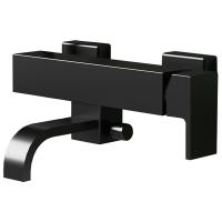 Смеситель для ванны Paini Dax-R 84PZ100R черный матовый