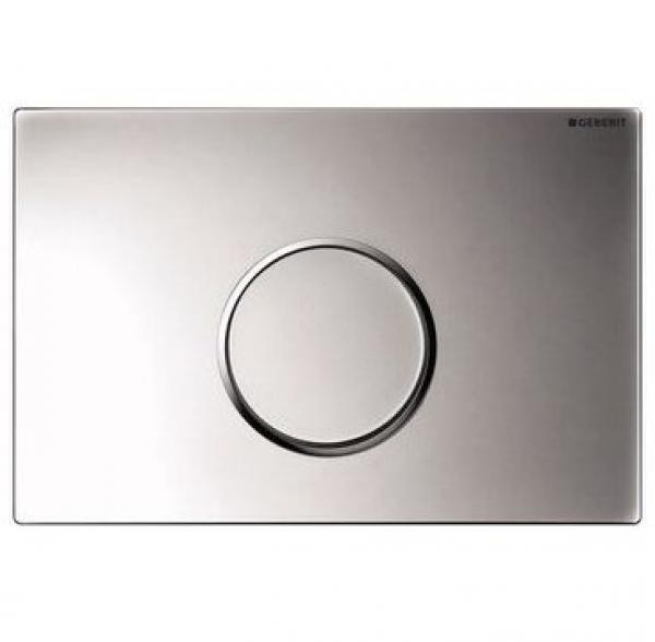 Кнопка для инсталляции Geberit Sigma 10 115.758.KN.1 цвет хром/матовый цвет хром
