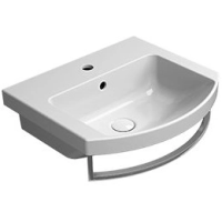 Раковина GSI Norm 8646111 подвесная, 51x45 см, Bianco lucido (Белый глянец)