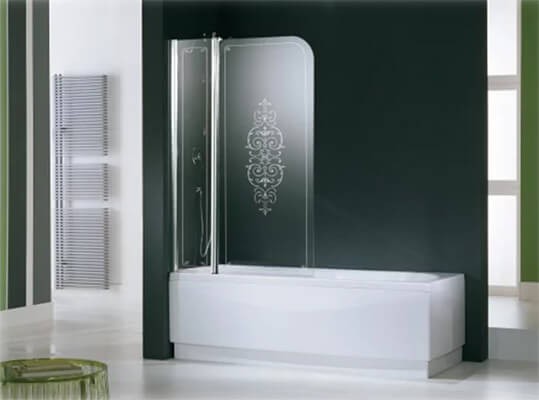 шторка на ванну novellini aurora 3 victoriana aurora3s-15k l