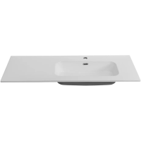 Раковина Cezares Duet CZR-8095-120-R 121x46 см R, накладная, белый